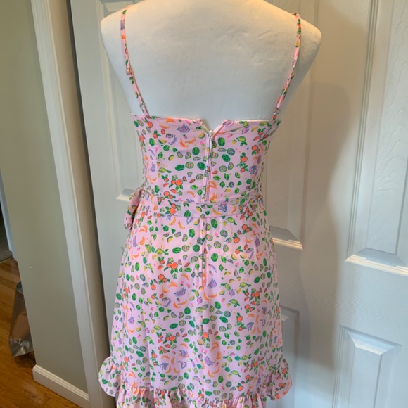 Lilly Pulitzer Pink Floral Dress - Picture 2 of 5